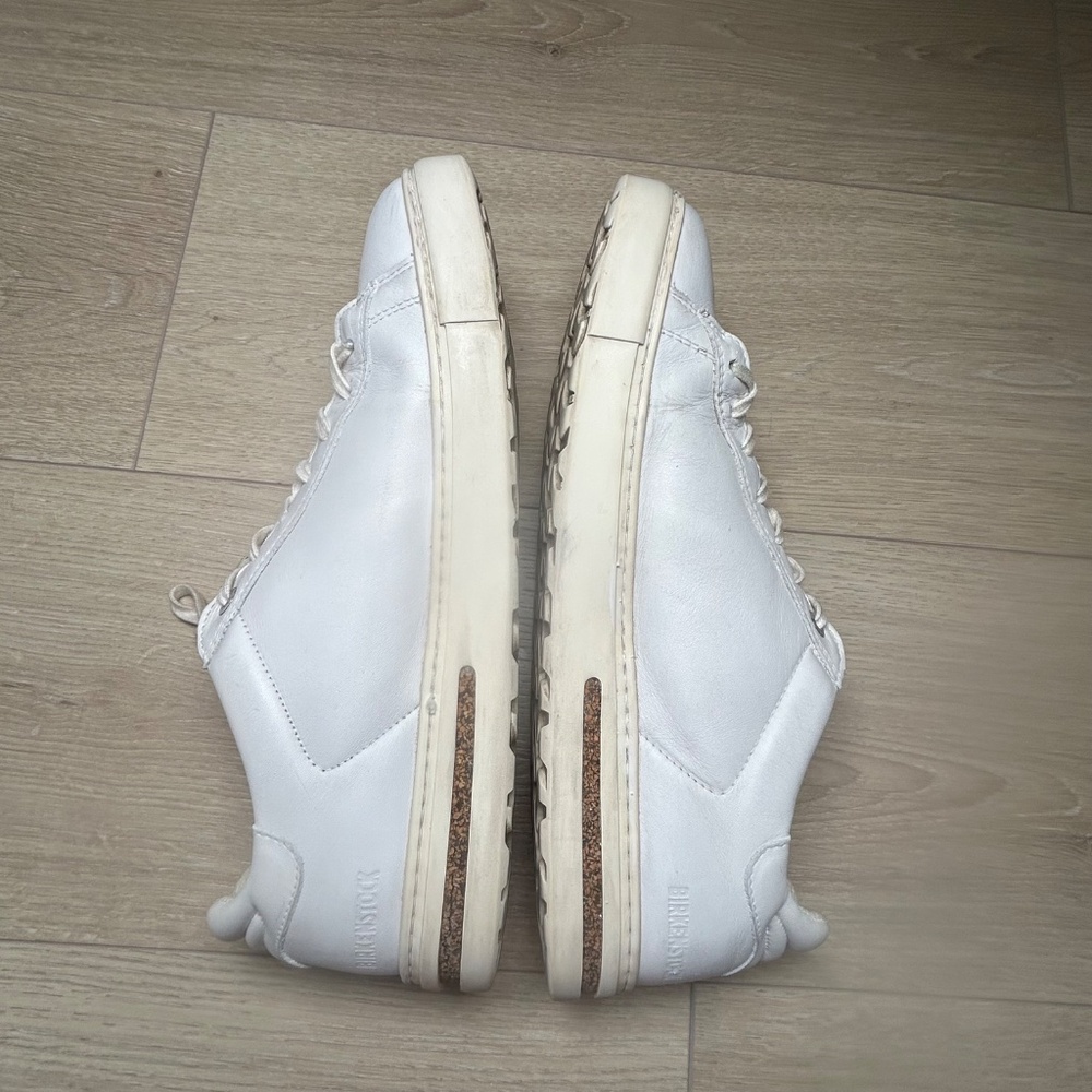 Birkenstock Bend White Lesther Sneakers Women's Size 42 US 11.5 UK 9 - Picture 2 of 10